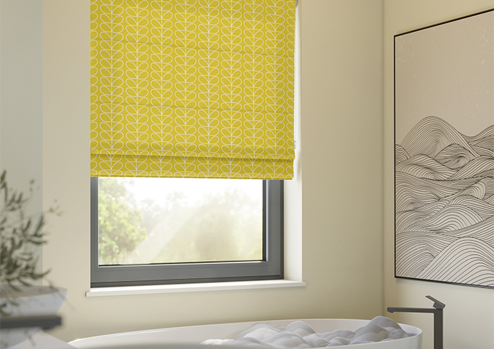 Orla Kiely Linear Stem, Sunflower - Roman Blind - Image 5